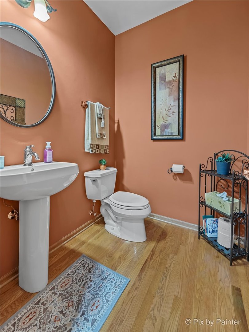 3720 Cypress Drive Spring Grove, IL 60071 - Photo 23 of 55 a bathroom with a sink mirror and toilet