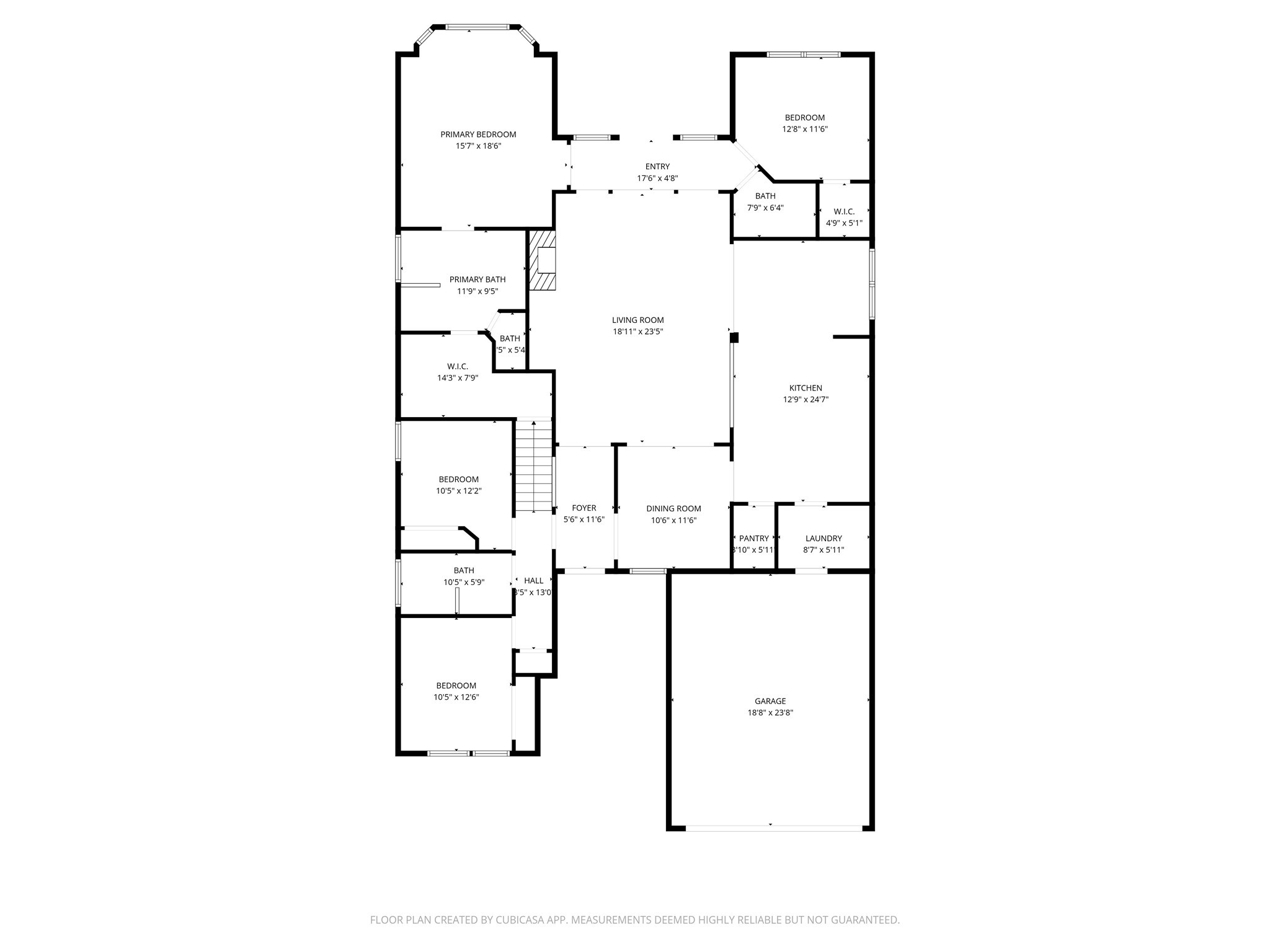 19527 Juniper Breeze Lane Spring, TX 77379 - Photo 47 of 49 Floor Plan - 1st Floor with dimensions.