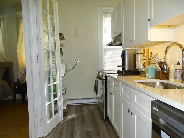 a view of storage and utility room