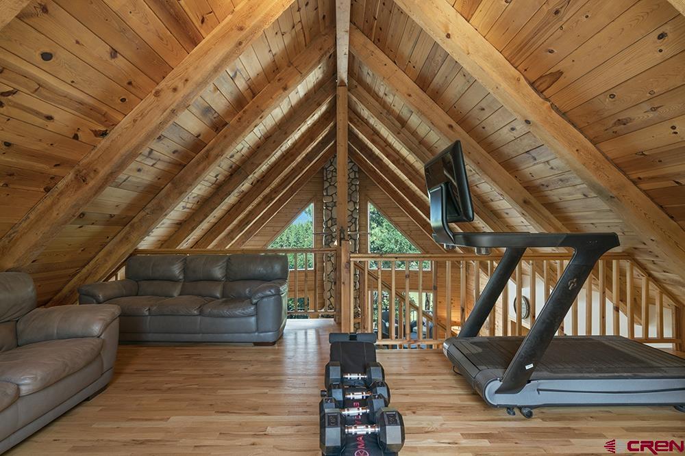 154 N Road Durango, CO 81303 - Photo 24 of 35 a view of entryway with wooden floor
