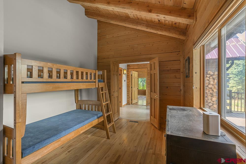 154 N Road Durango, CO 81303 - Photo 25 of 35 a view of an entryway with wooden floor