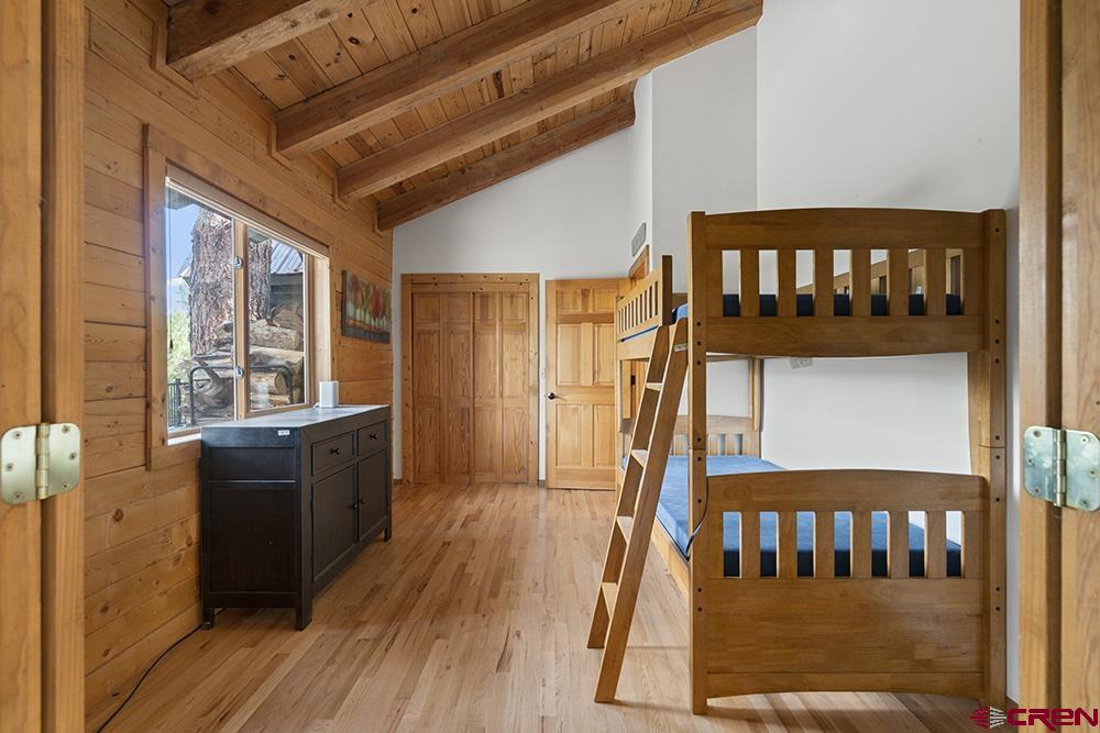 154 N Road Durango, CO 81303 - Photo 26 of 35 a view of an entryway with a hardwood