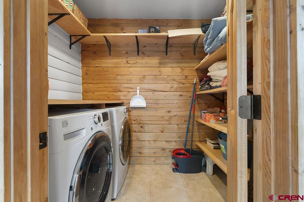 154 N Road Durango, CO 81303 - Photo 27 of 35 a utility room with dryer and washer