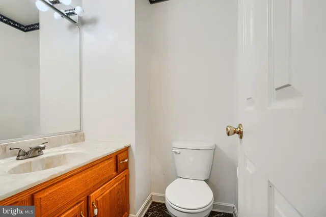 an empty room with an entryway