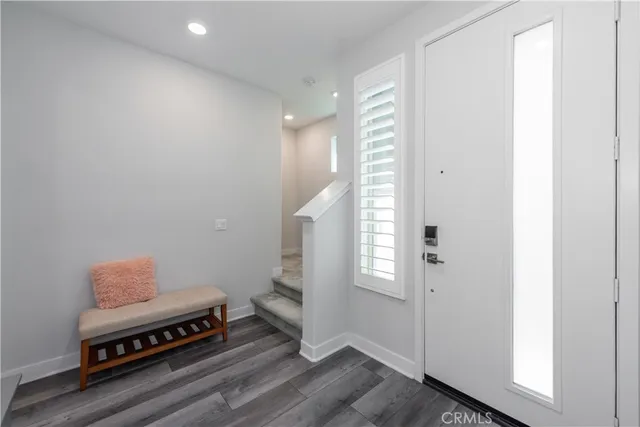 a room with furniture and a window