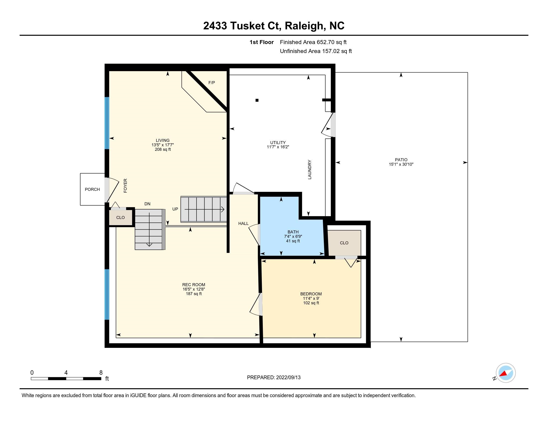 2433 Tusket Court Raleigh, NC 27613 - Photo 19 of 20 Photo 19
