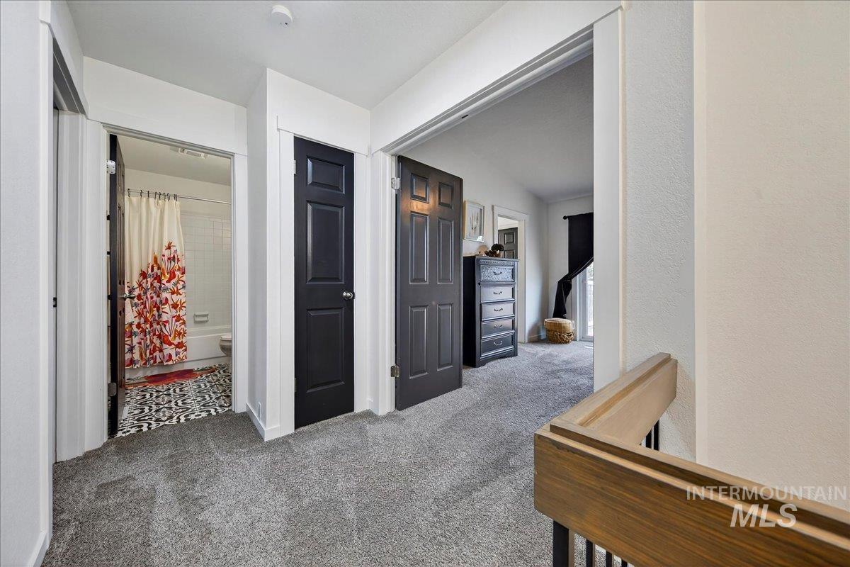 760 Meaghan Place Boise, ID 83712 - Photo 17 of 38 Hallway featuring carpet floors