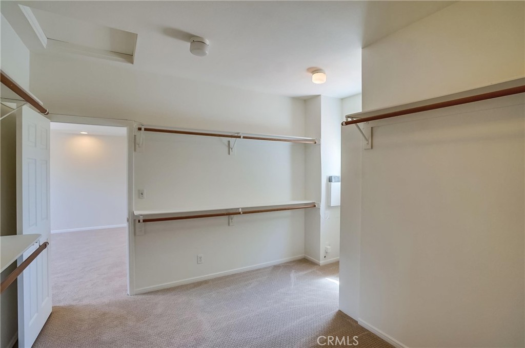 19614 Darien Place Torrance, CA 90503 - Photo 41 of 72 a view of an empty walk in closet