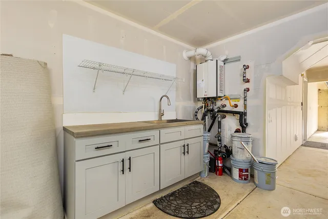 a view of swimming pool with outdoor seating