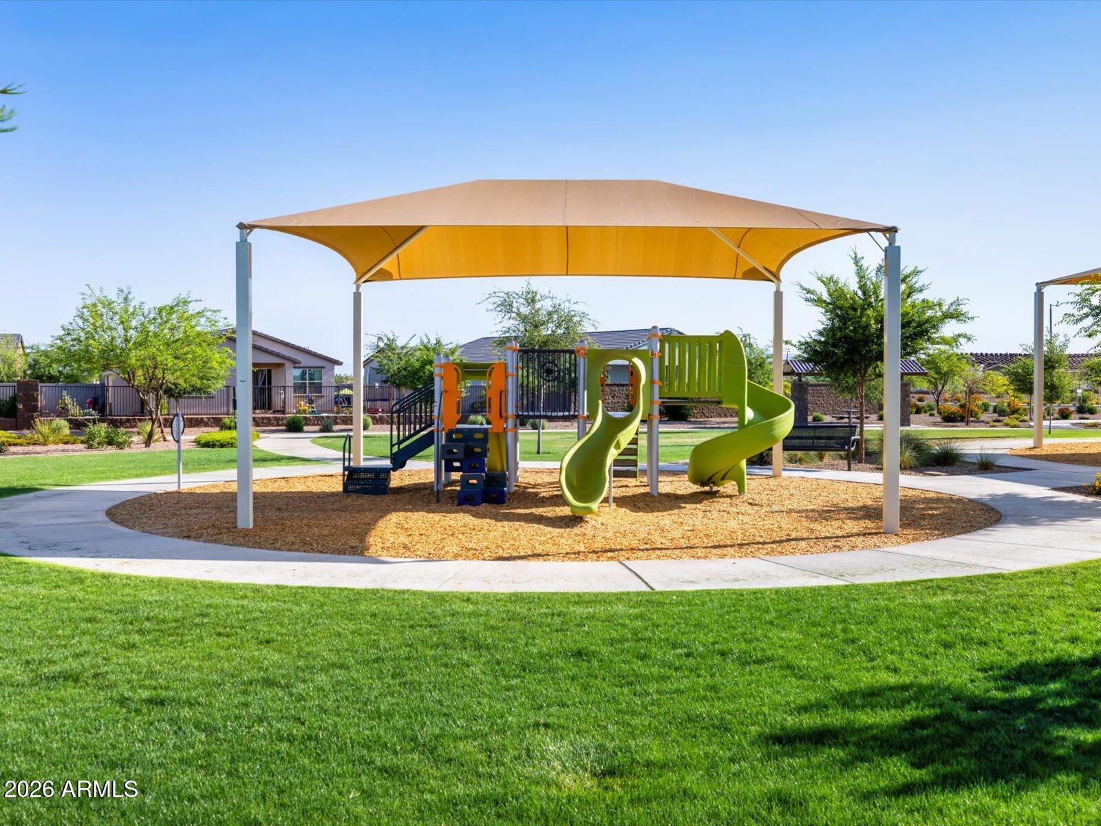 2380 Grenache Road San Tan Valley, AZ 85143 - Photo 34 of 78 a view of a playground with basketball court