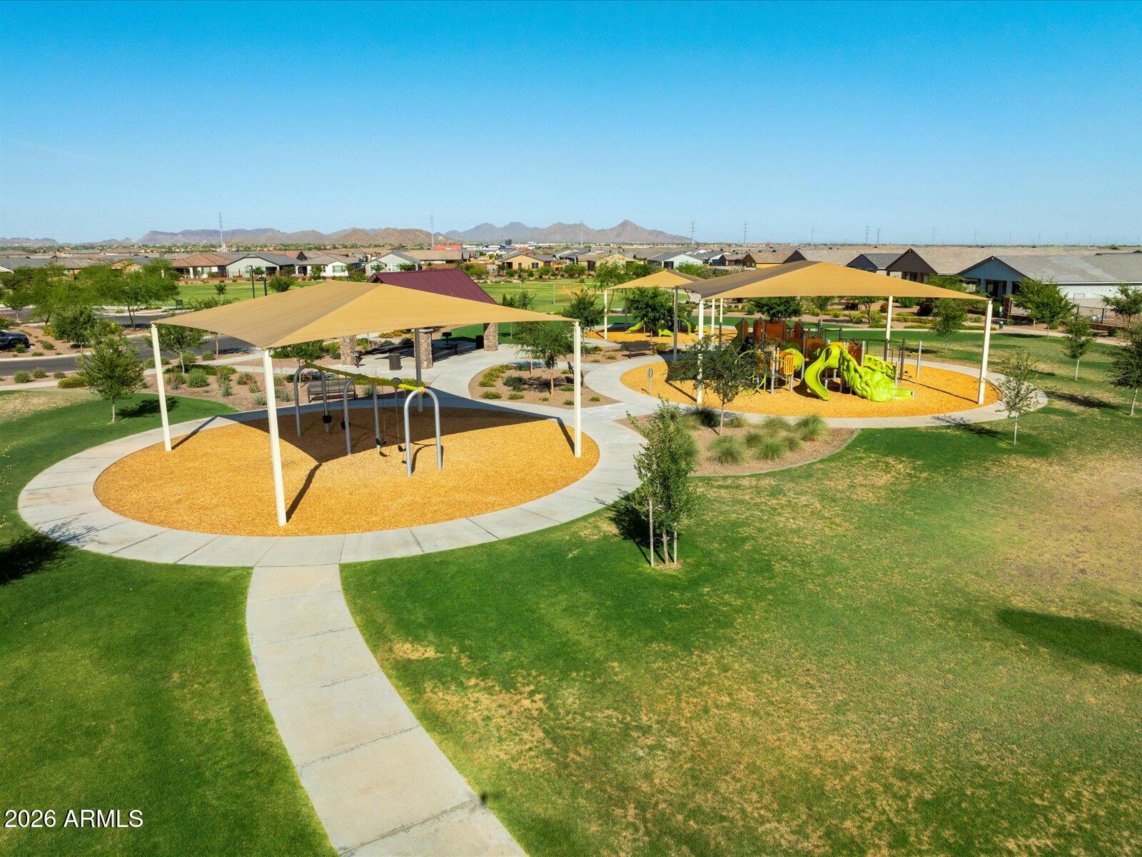 2380 Grenache Road San Tan Valley, AZ 85143 - Photo 76 of 78 a view of a swimming pool with an ocean view