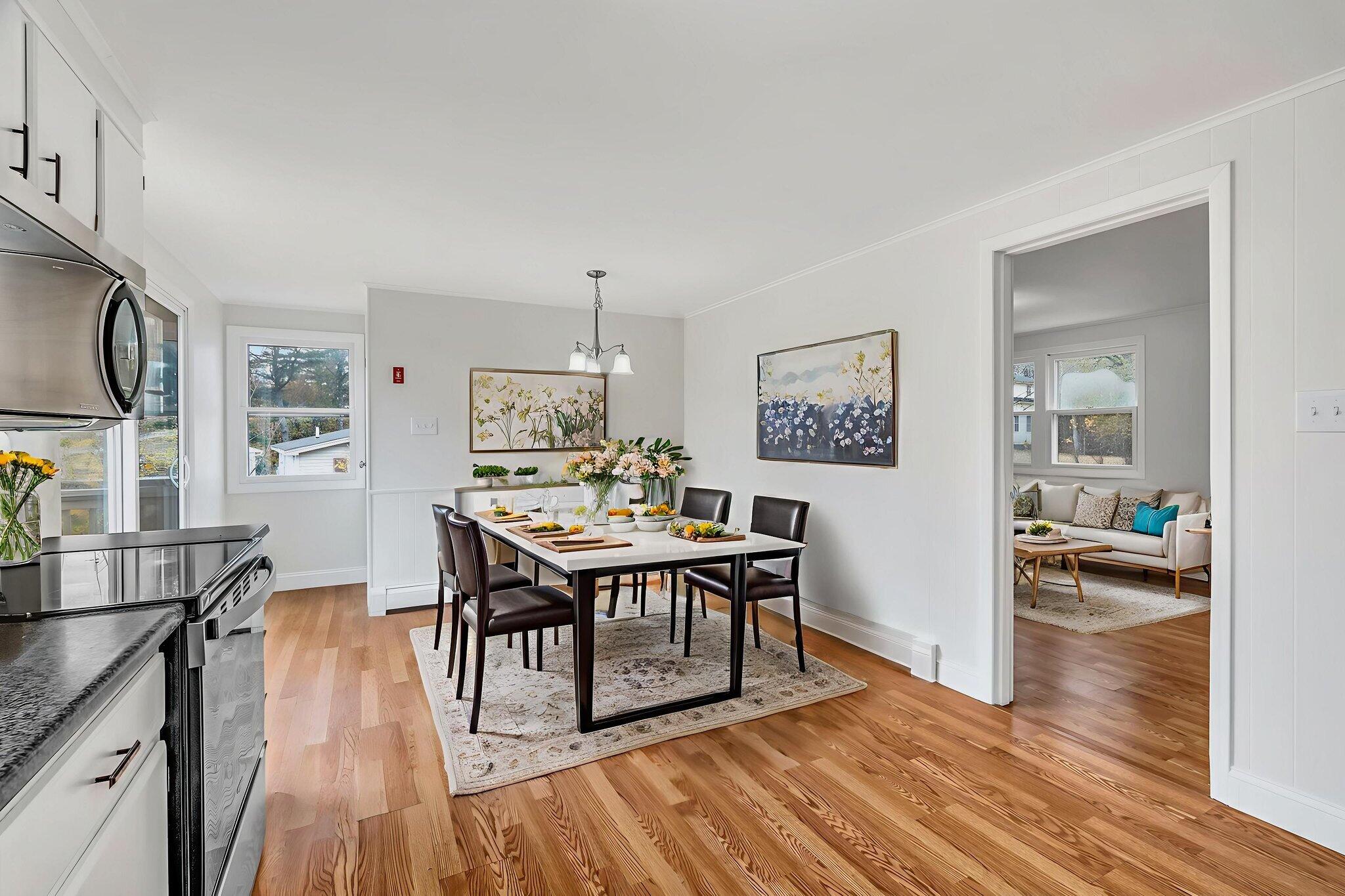 129 Summer Street Lisbon, ME 04252 - Photo 13 of 51 dining room staged