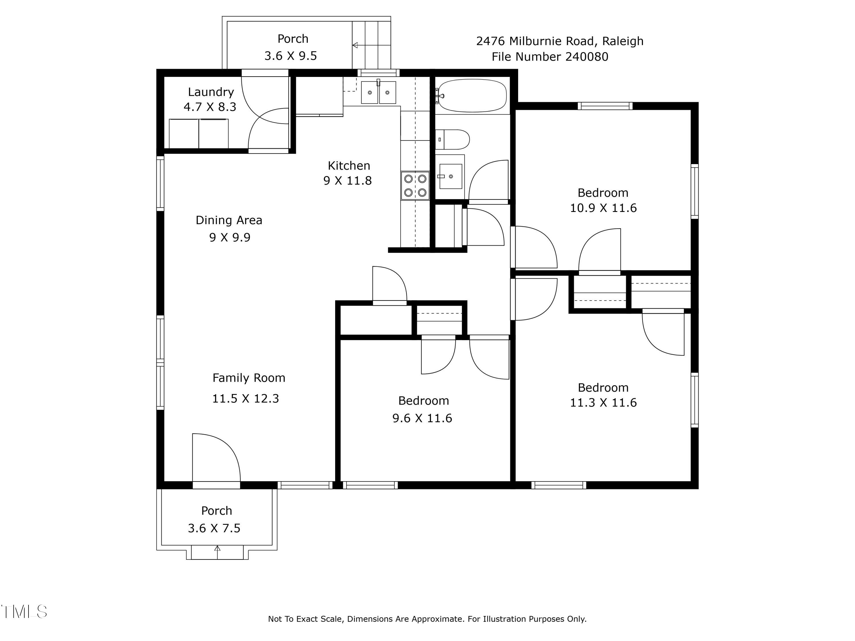 2476 Milburnie Road Raleigh, NC 27610 - Photo 1 of 25 all_floors_2476_milburnie_road_raleigh_w