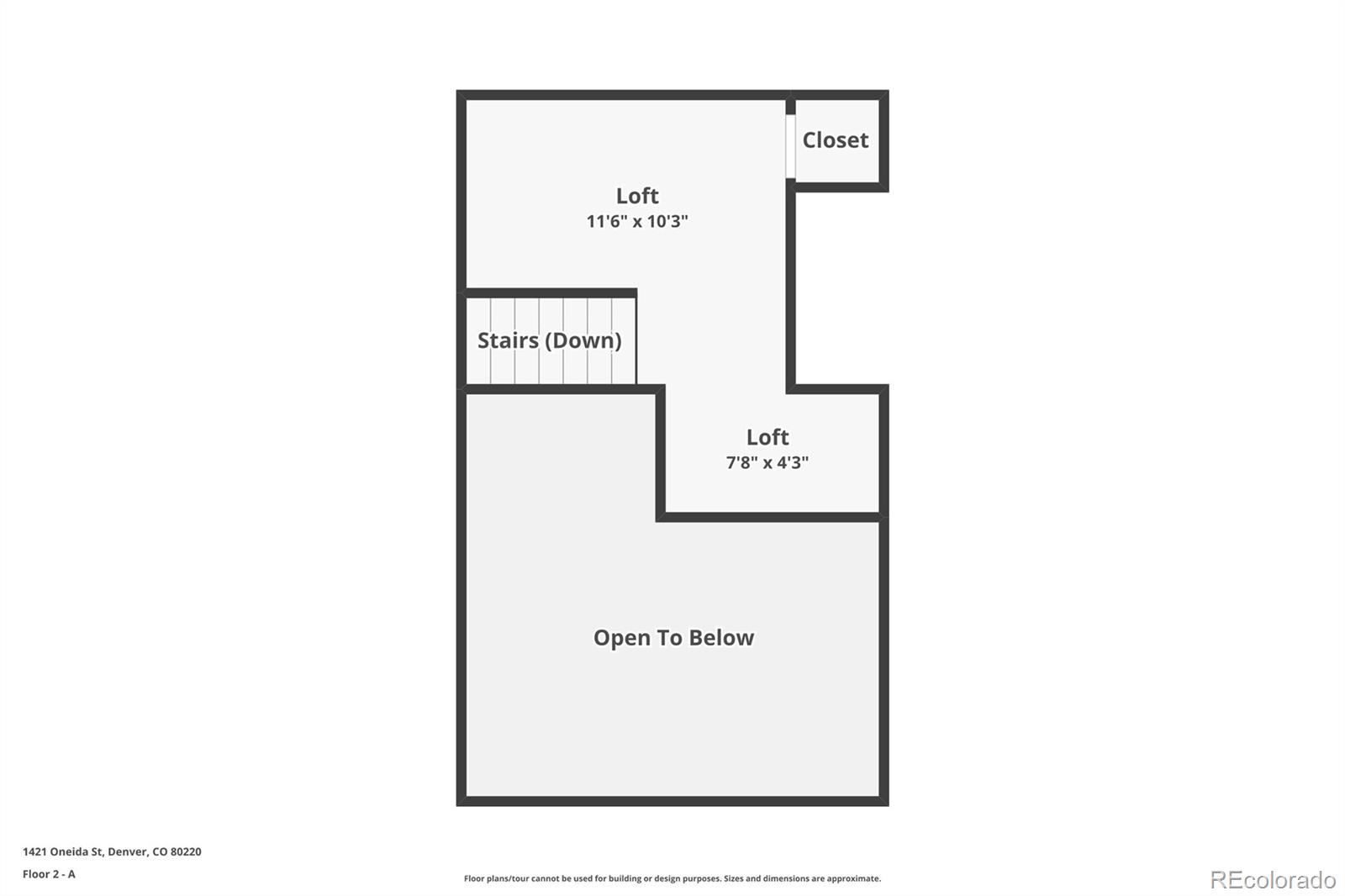1421 Oneida Street, Unit 7 Denver, CO 80220 - Photo 21 of 22 a picture of a bench in a white wall