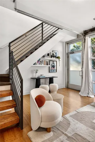 a view of entryway and hall