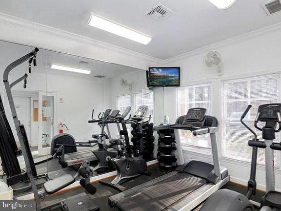 12009 Taliesin Place, Unit 12 Reston, VA 20190 - Photo 11 of 15 Fully equipped exercise room/gym