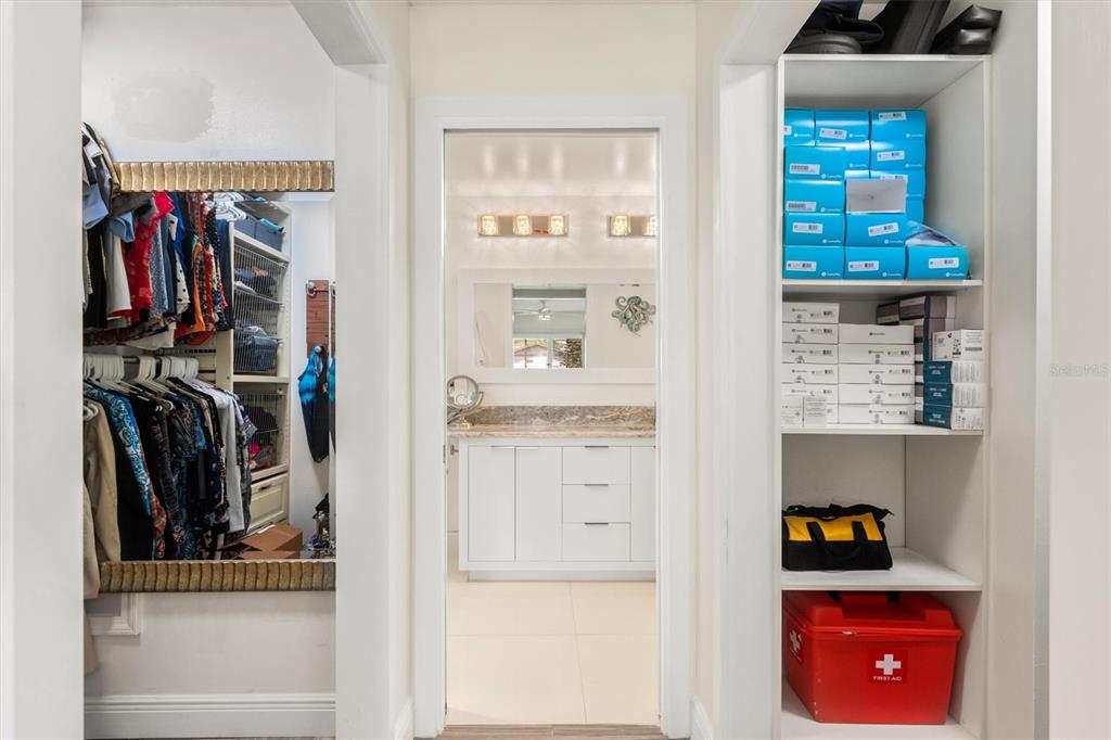 5 Cheyenne Court Palm Coast, FL 32137 - Photo 49 of 61 a view of a walk in closet