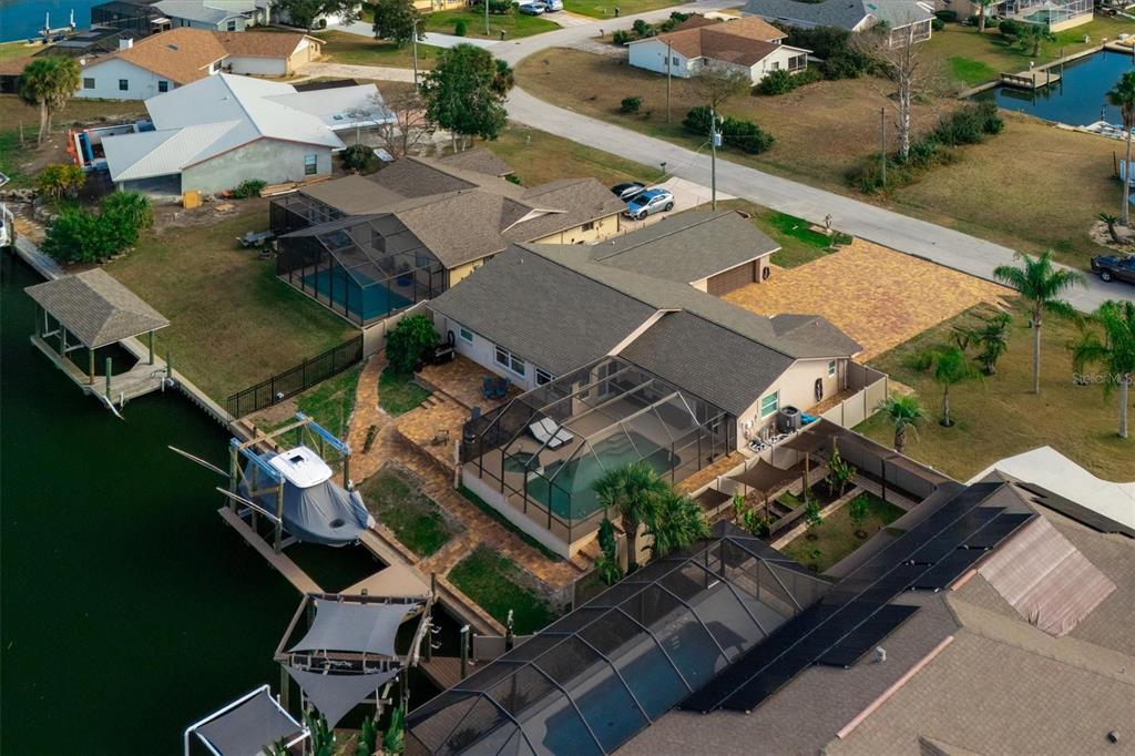 5 Cheyenne Court Palm Coast, FL 32137 - Photo 54 of 61 an aerial view of a house with outdoor space