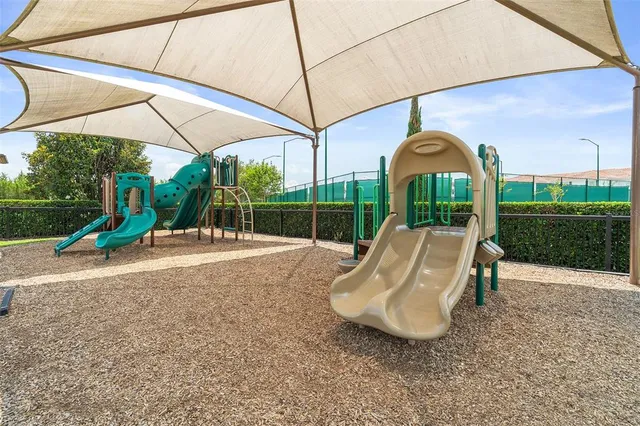 a view of outdoor space with playground