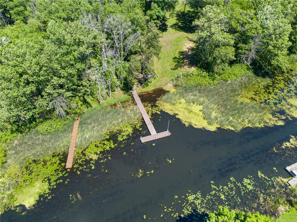 7733 East Port Bay Road Wolcott, NY 14590 - Photo 47 of 49 The T shaped PERMANENT dock - a wonderful asset to this waterfront parcel!