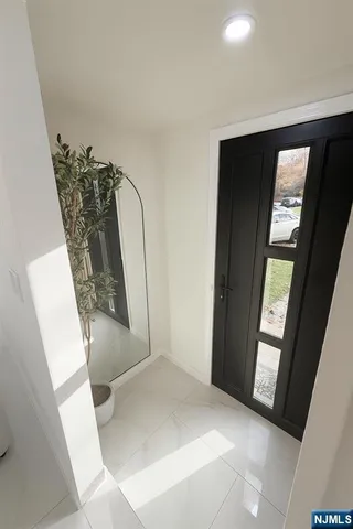 a view of a livingroom with a tub