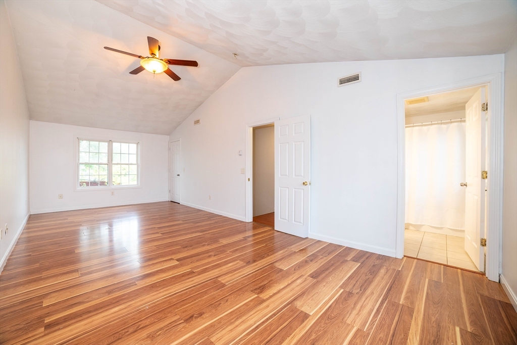 41 Mohave Road Worcester, MA 01606 - Photo 15 of 30 a view of empty room with wooden floor and fan