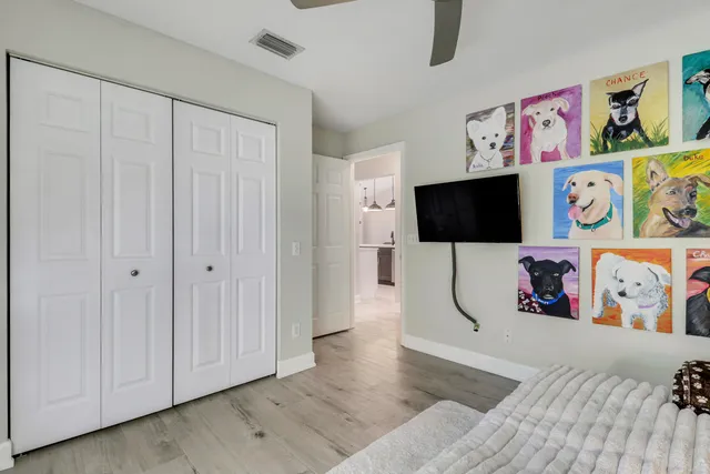 a view of a golf course