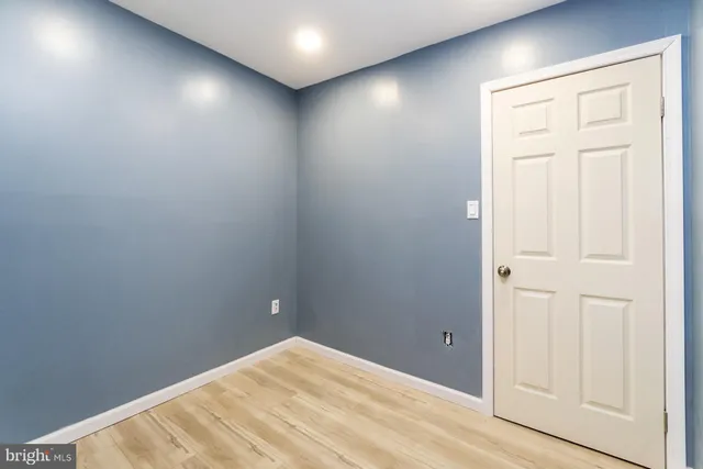 a view of empty room