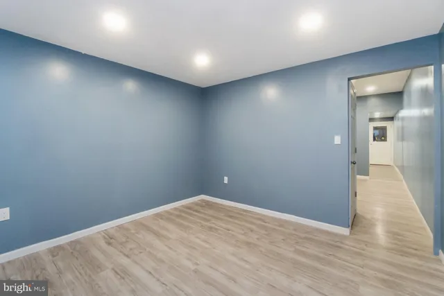 a view of empty room