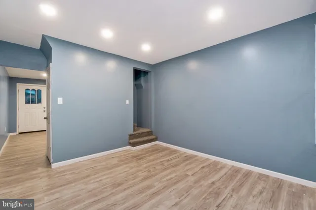 a view of empty room