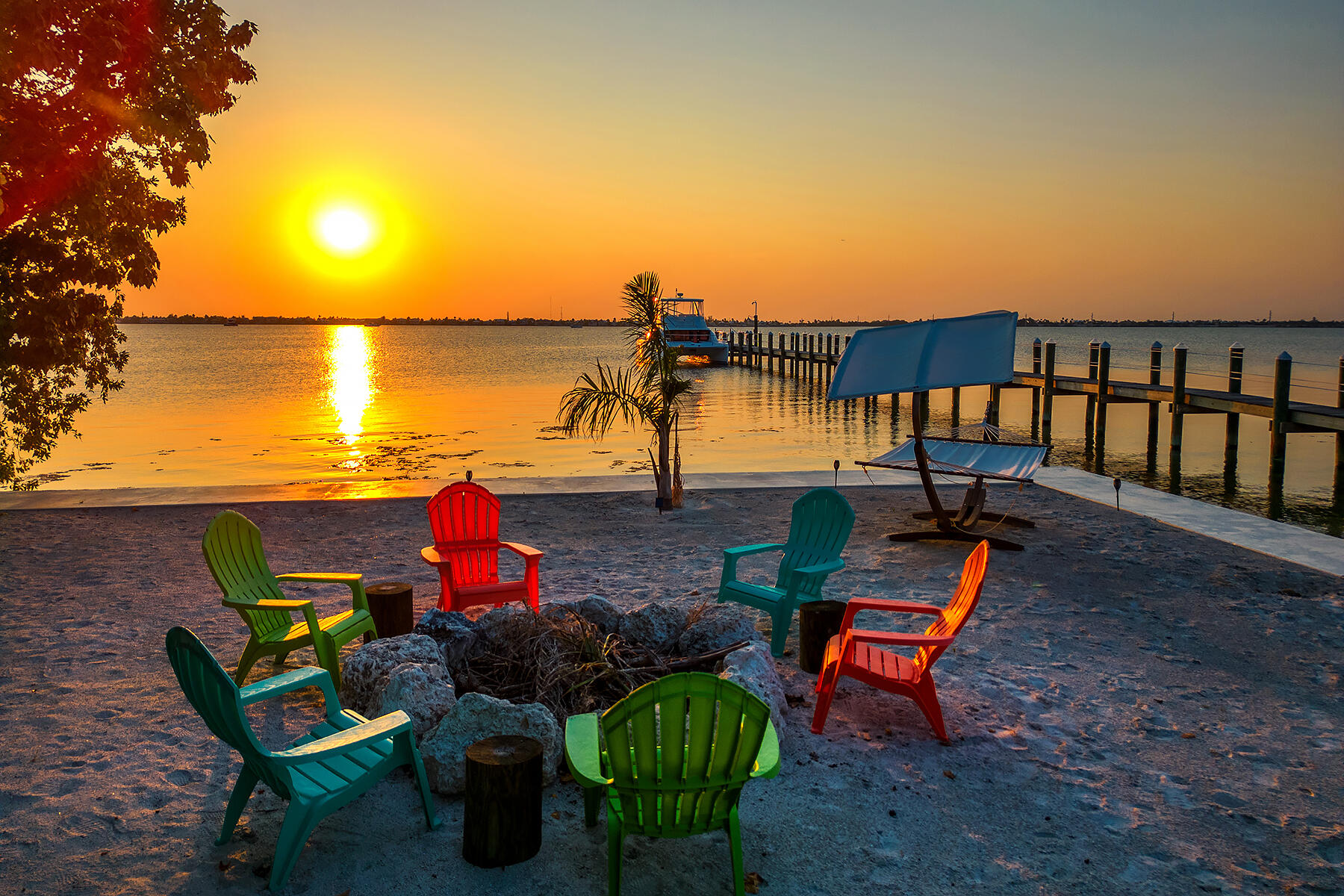 640 Elma Avenue Big Pine Key, FL 33043 - Photo 86 of 87 end the night with a firepit