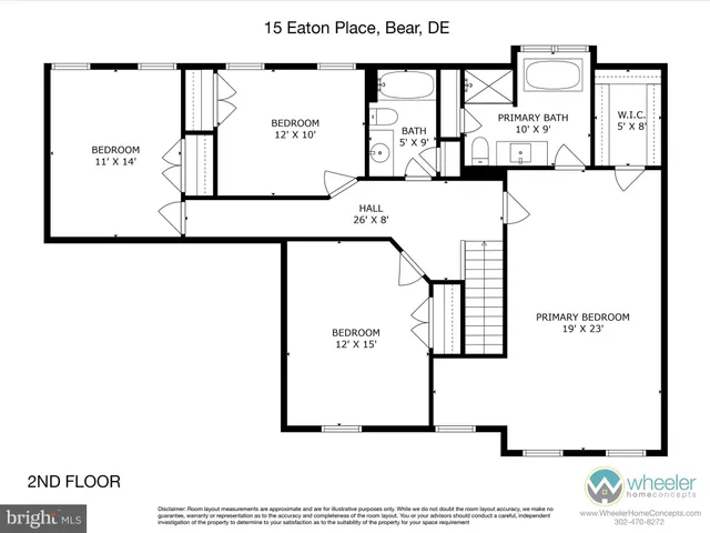 $609,900 | 15 Eaton Place, Bear, DE 19701