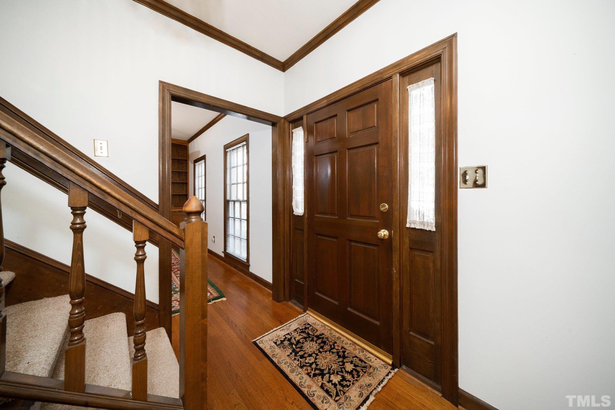 8612 Mourning Dove Road Raleigh, NC 27615 - Photo 4 of 29 a view of an entryway