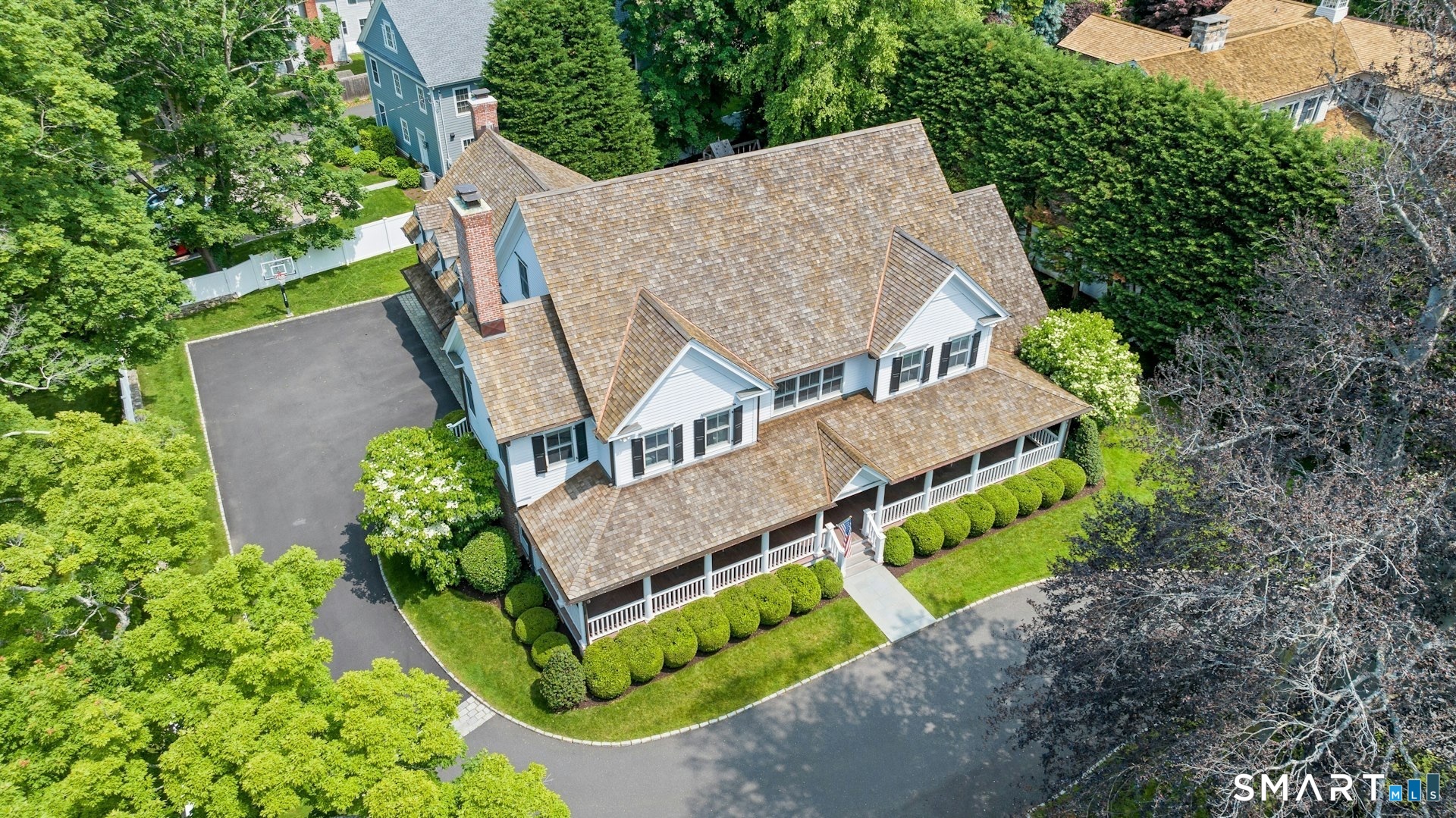 2 Roland Drive Darien, CT 06820 - Photo 40 of 40 Aerial View