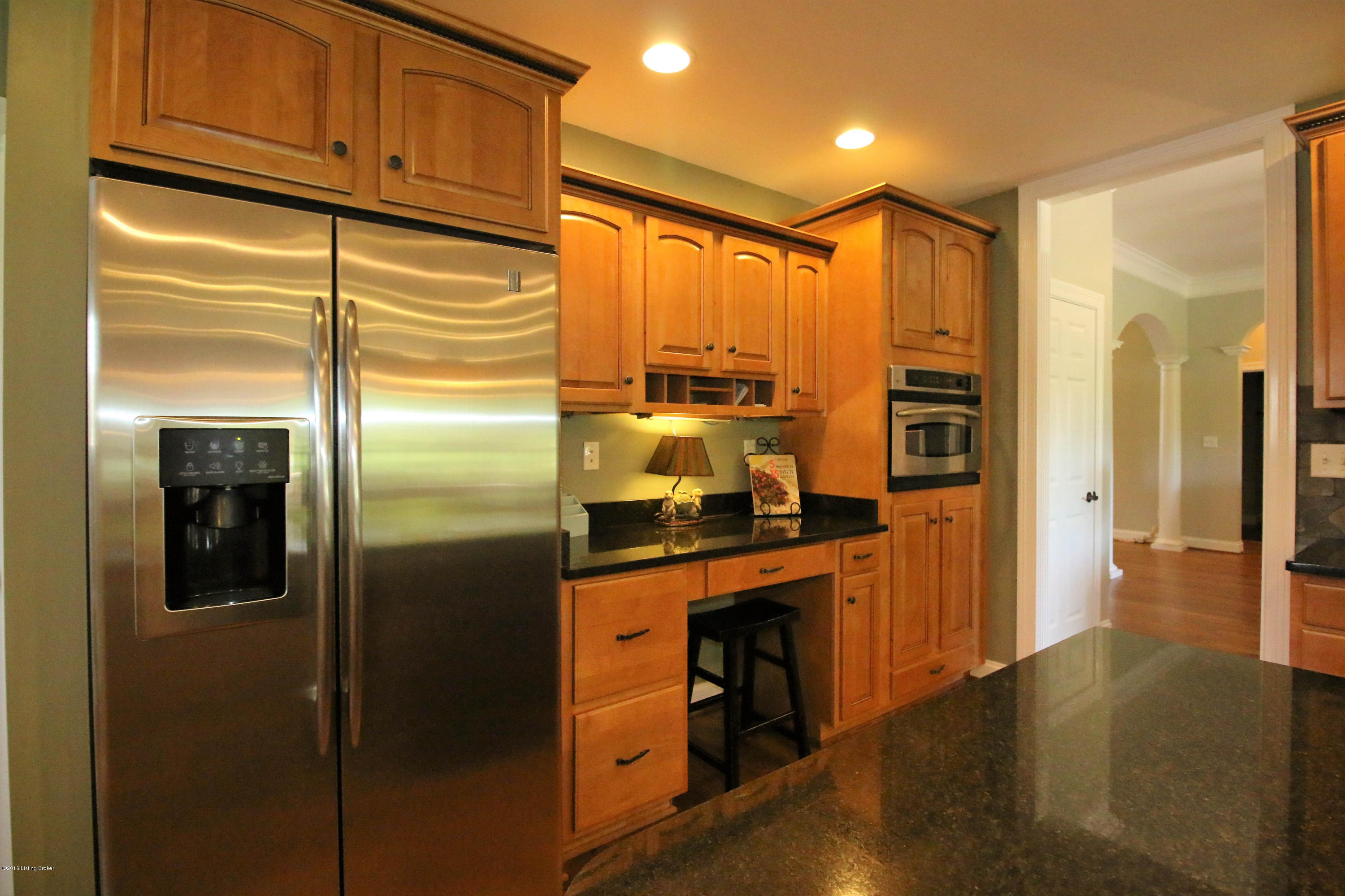 2904 Doe Ridge Court Prospect, KY 40059 - Photo 47 of 86 The kitchen appliances are top rate and include a French door refrigerator with water dispenser and ice maker, Advantium microwave oven, ultra-quiet Bosch dishwasher, and convection oven.