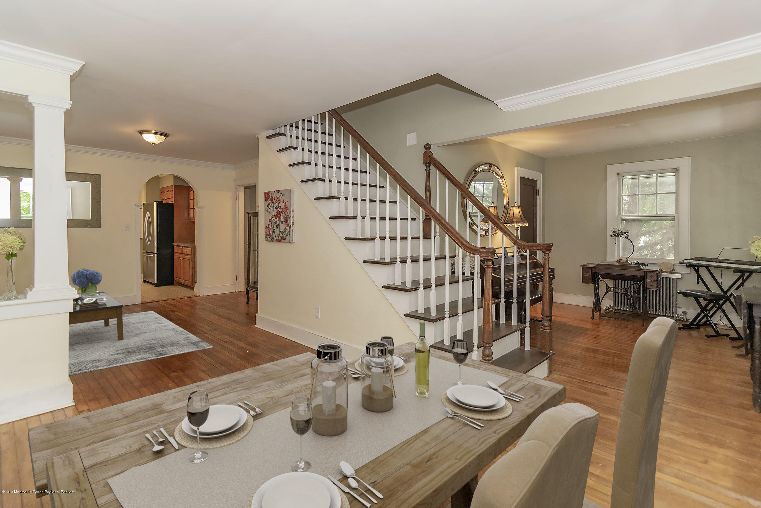 500 Locust Point Road Rumson, NJ 07760 - Photo 6 of 33 Living/Dining Combo