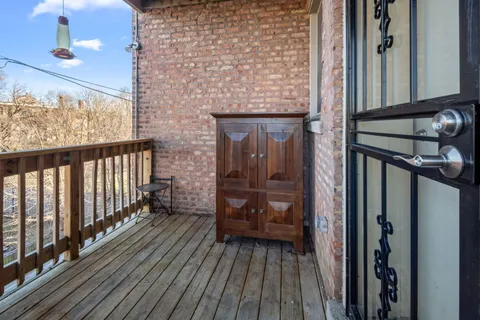 a car parked in front of a building