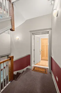 a view of an empty room with window