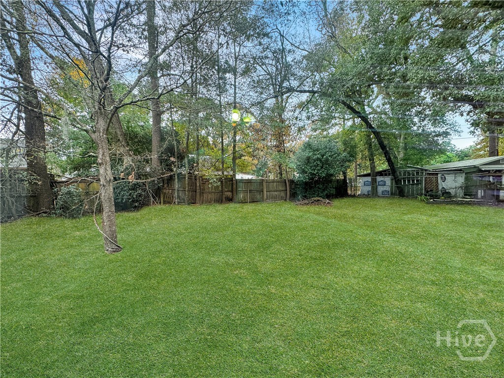 33 Quail Forest Drive Savannah, GA 31419 - Photo 19 of 21 Back yard w photo shopped grass.