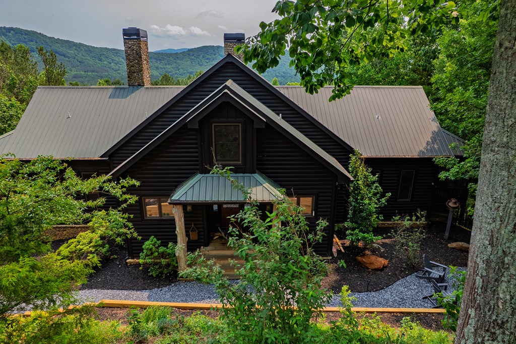 239 Ridge Top Drive Ellijay, GA 30536 - Photo 12 of 92 a backyard of a house with lots of green space