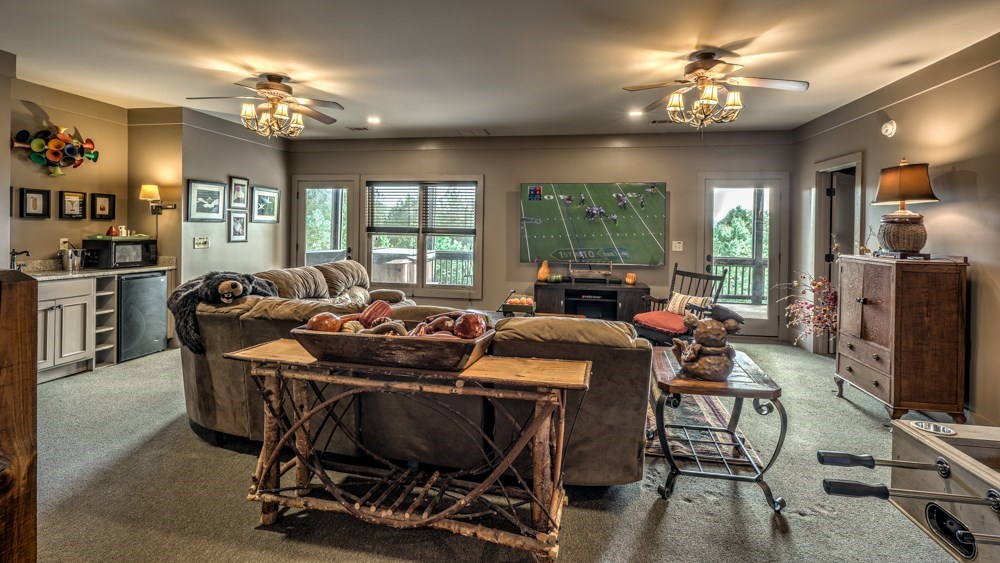 239 Ridge Top Drive Ellijay, GA 30536 - Photo 68 of 92 a view of a dining room with furniture window and outside view