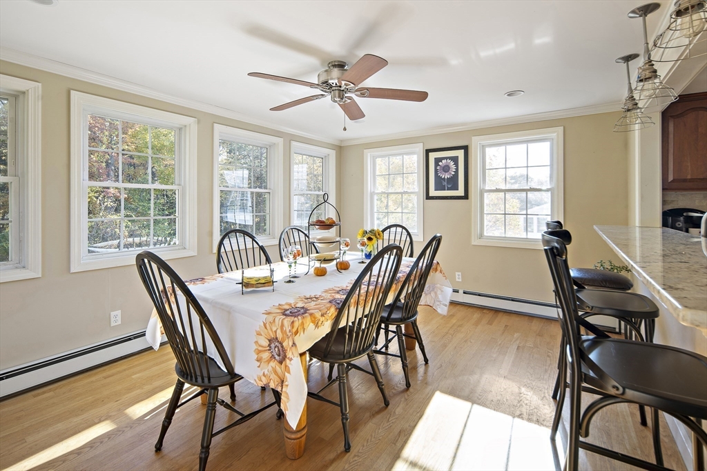 38 Sutcliffe Avenue Canton, MA 02021 - Photo 17 of 29 a view of a dining room with furniture window and wooden floor