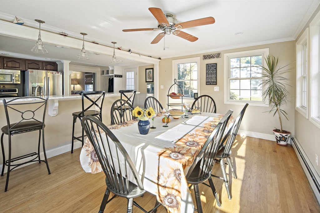 38 Sutcliffe Avenue Canton, MA 02021 - Photo 18 of 29 a view of a dining room with furniture window and wooden floor