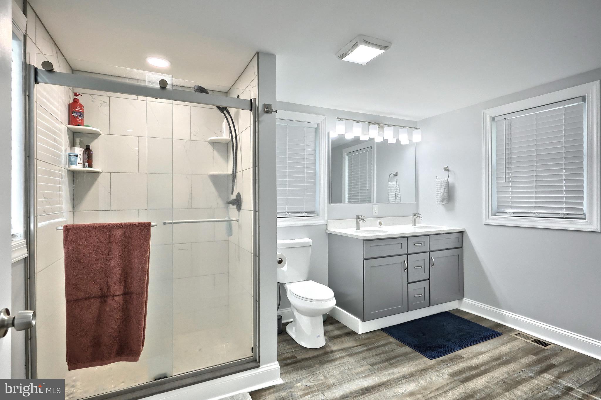 755 River Road York Haven, PA 17370 - Photo 31 of 58 a bathroom with a sink a toilet and shower