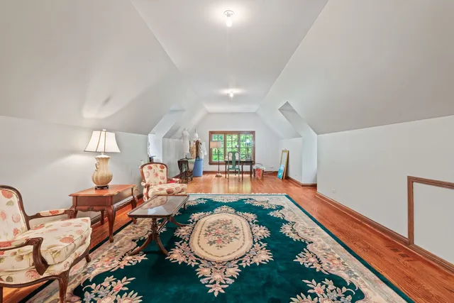 a very nice looking room with a large window