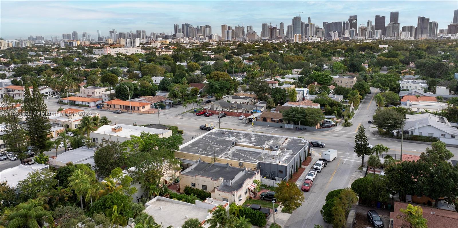 1721 Southwest 12th Street Miami, FL 33135 - Photo 8 of 8 an aerial view of a city with lots of residential buildings