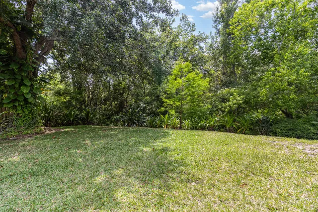 a view of an outdoor space and a yard