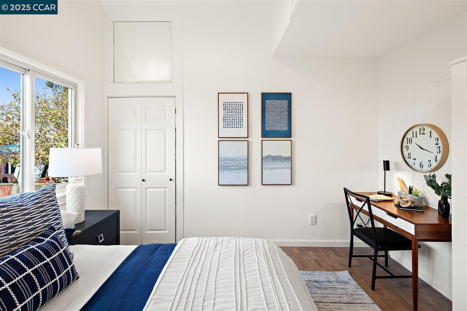 1233 Haskell Street Berkeley, CA 94702 - Photo 20 of 24 a view of a room that has a table and a chair in it