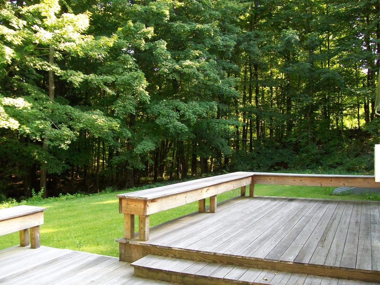 2017 Swamp Road Richmond, MA 01254 - Photo 2 of 16 a view of a bench in a park