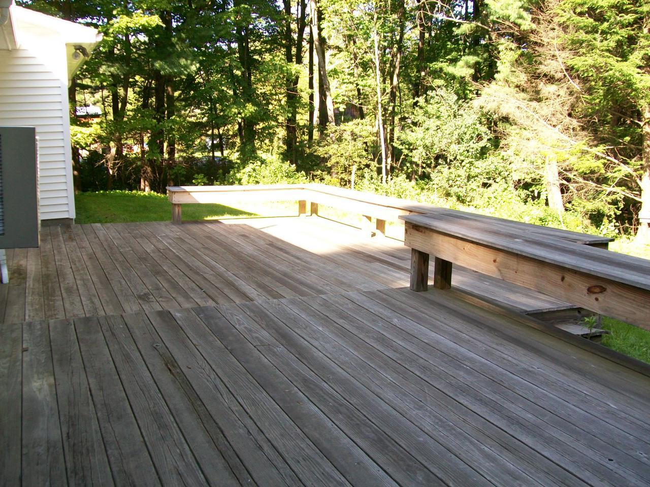 2017 Swamp Road Richmond, MA 01254 - Photo 4 of 16 a view of a wooden floor with a bench